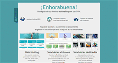 Desktop Screenshot of mailmailing.net